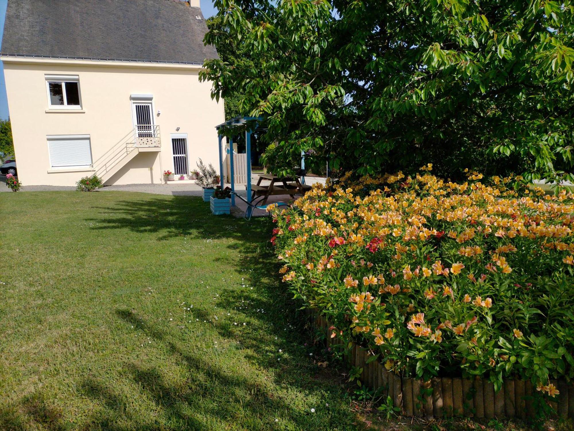 דירות Au Calme, Les Pieds Dans L'Eau, 106 Route De La Pointe De Ruault 56370 סרזו מראה חיצוני תמונה